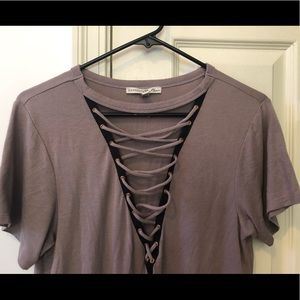 Express Criss Cross Shirt